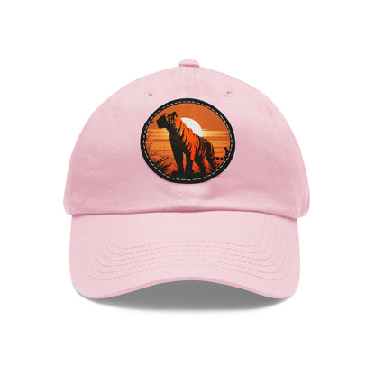 Tiger Hat with Leather Patch