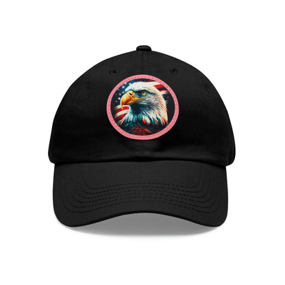 Eagle Hat with Leather Patch
